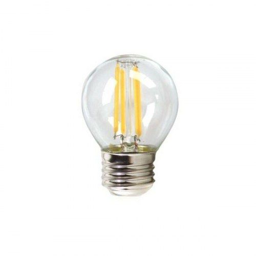 LED pære E27 4W 3000K - Silver Electronics, sfærisk