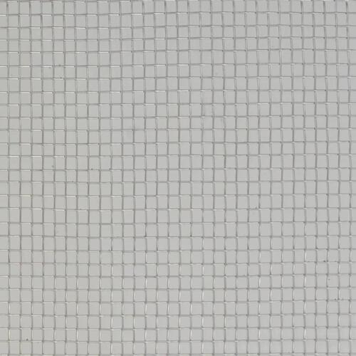 Net 100 x 1000 cm rustfrit stål sølvfarvet