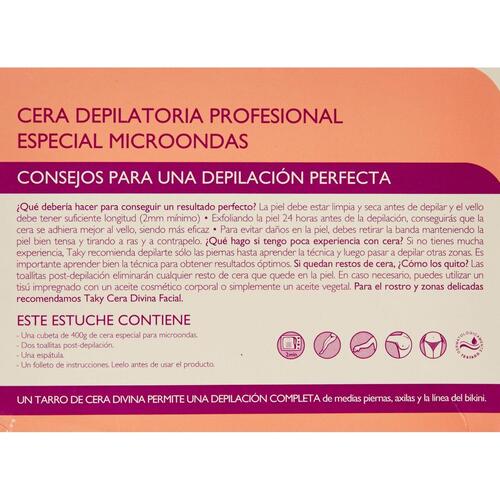 Cera Depilatória Corporal Sensaciones Taky (400 g)