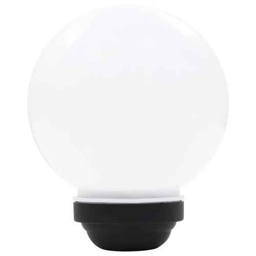 Soldrevne udendørslamper LED 6 stk. 20 cm rund RGB
