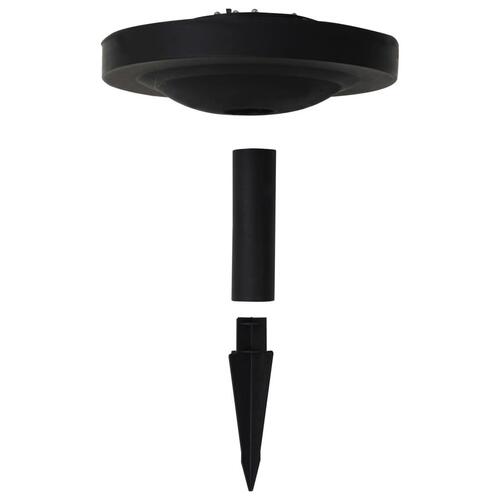 Soldrevne udendørslamper LED 2 stk. 50 cm rund RGB