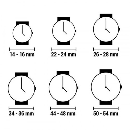 Unisex armbåndsur Marc Ecko E06503M1 - Ø 45 mm, multifarvet skive