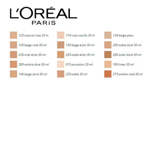 Flydende makeup foundation Infaillible 24H L'Oreal Make Up (30 ml) (30 m) (30 ml) 140-beige éclat 30 ml