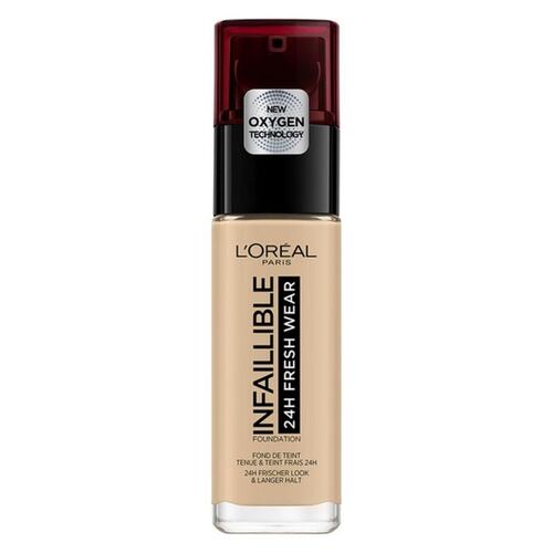 Flydende makeup foundation Infaillible 24H L'Oreal Make Up (30 ml) (30 m) (30 ml) 140-beige éclat 30 ml