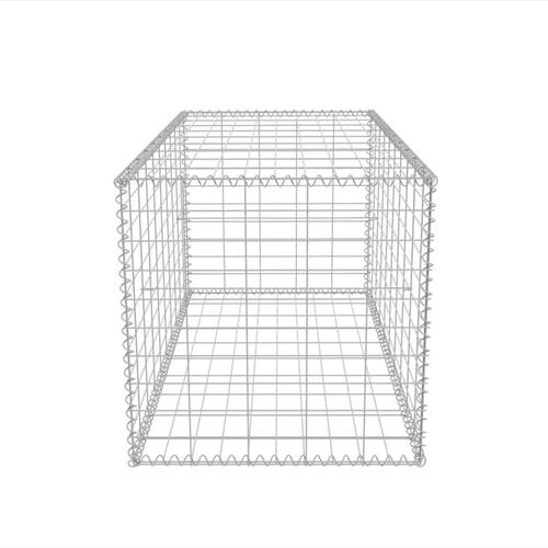 Gabionkurv galvaniseret stål 100 x 50 x 50 cm