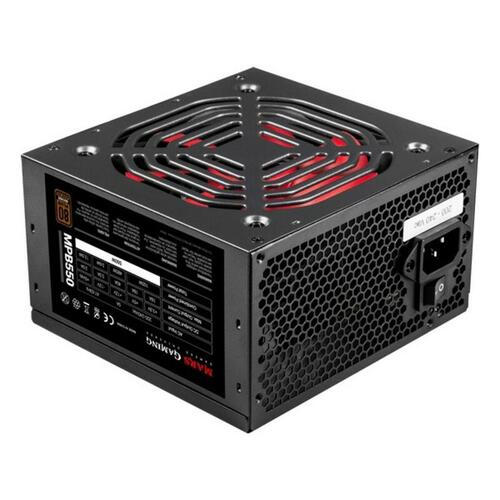 Strømforsyning Mars Gaming MPB550 80plus +90 BRONZE 500 W 550W