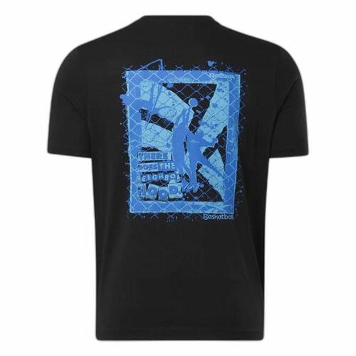 Kortærmet T-shirt til Mænd Reebok Graphic Series Sort S