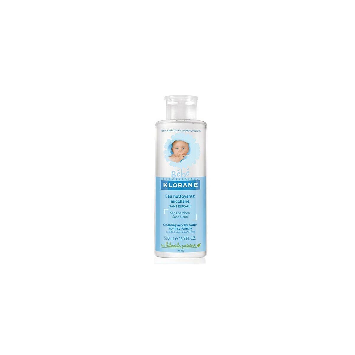 Babyrensevand micellart - Klorane 500 ml