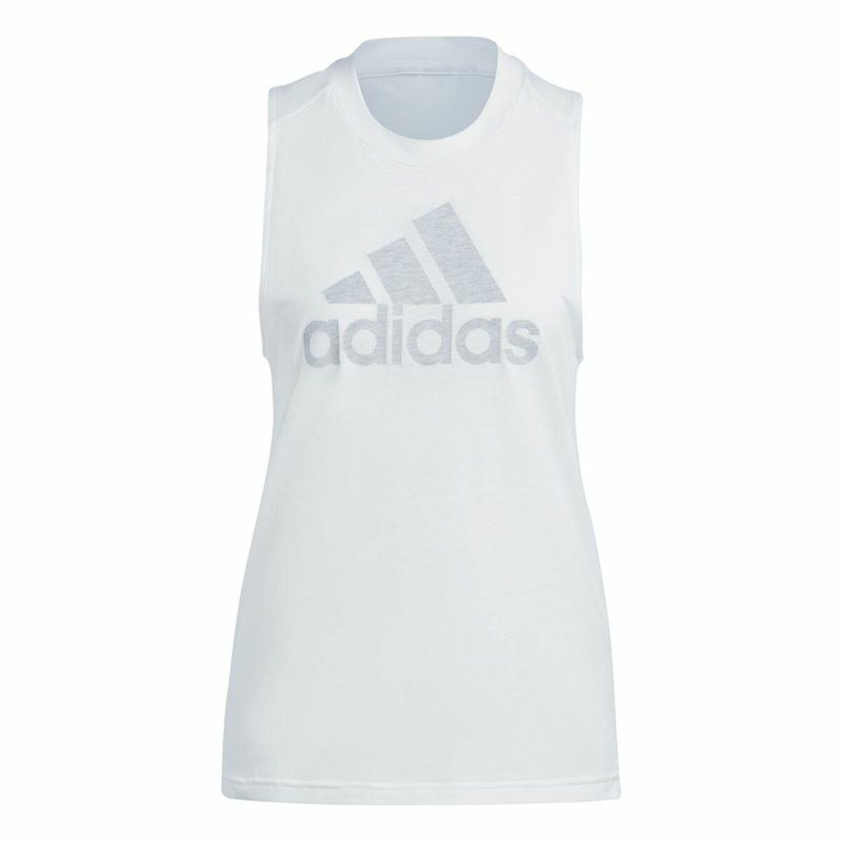 T-shirt til Damer uden Ærmer Adidas Future Icons 3.0 Hvid XS