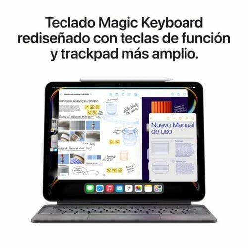 Tablet Apple iPad Pro 2024 11" M4 8 GB RAM 256 GB Sølvfarvet Stål