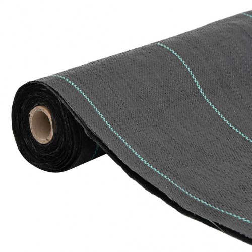 Ukrudtsdug 1,5 × 100 m - sort PP, 100 g/m²