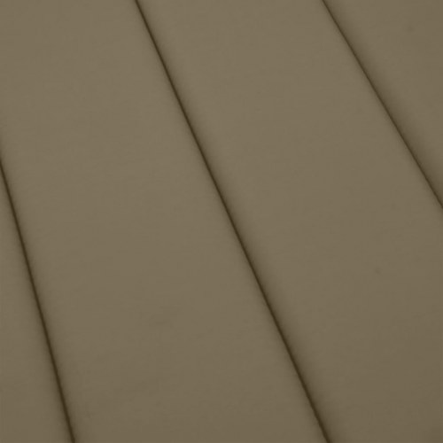 Liggestolshynde 200 x 70 x 4 cm - meleret gråbrun