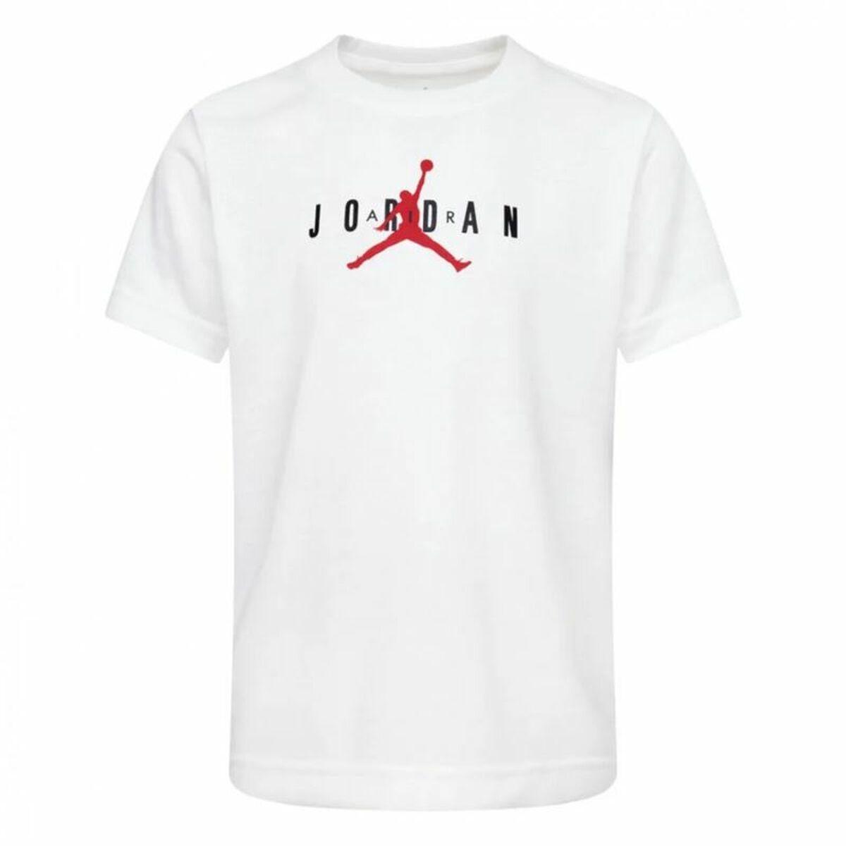 Børne Kortærmet T-shirt Jordan Jumpman Graphic Hvid 4-5 år