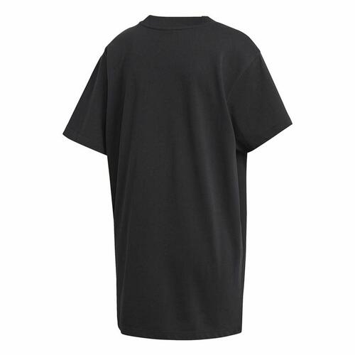 Kortærmet T-shirt til Kvinder Adidas Trefoil Sort 36