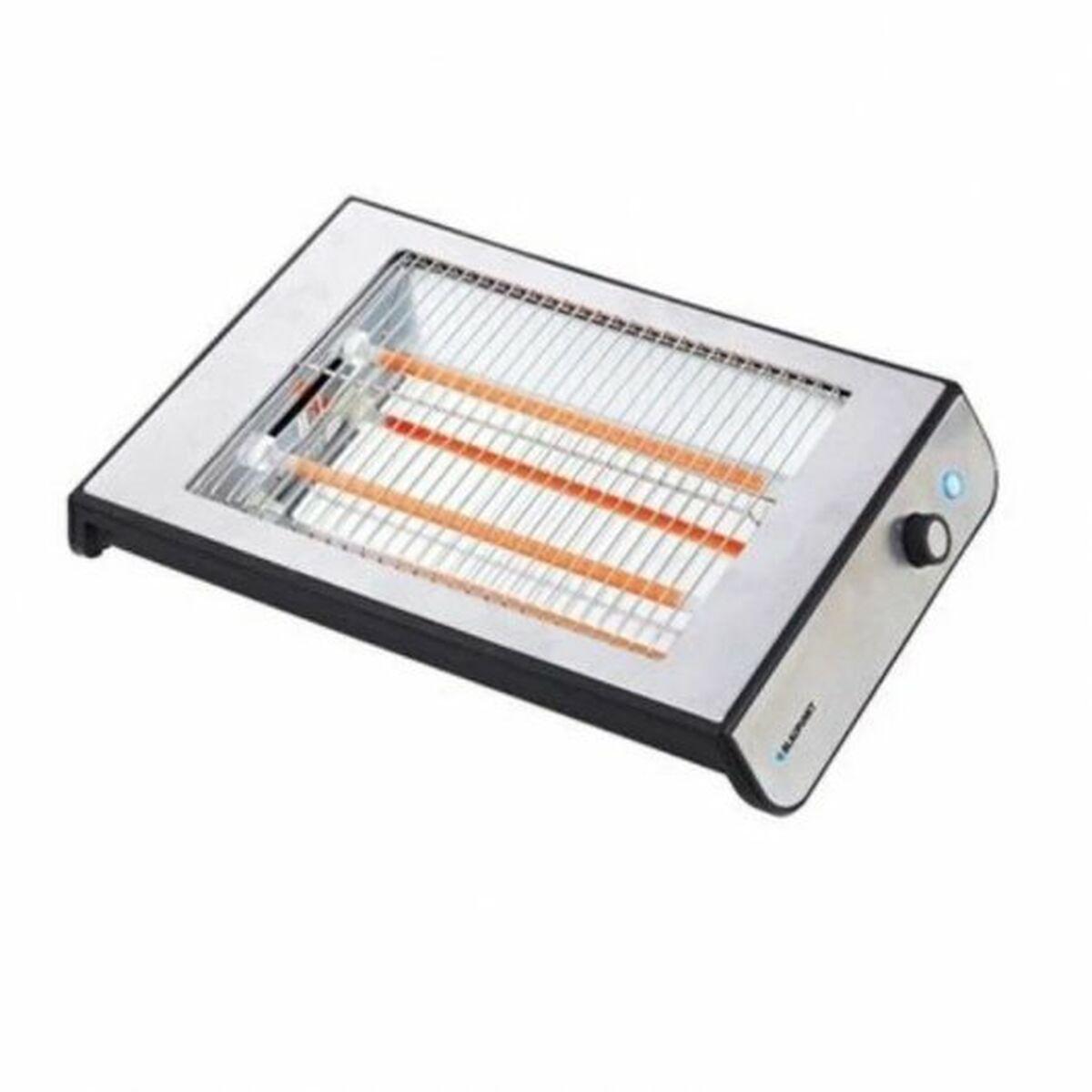 Blaupunkt BP4004 camping-komfur 600 W - vandret, rustfrit stål