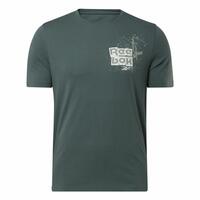 Kortærmet T-shirt til Mænd Reebok Graphic Series Grøn M