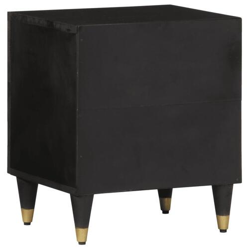 Sengebord 40x33x46 cm massivt mangotræ