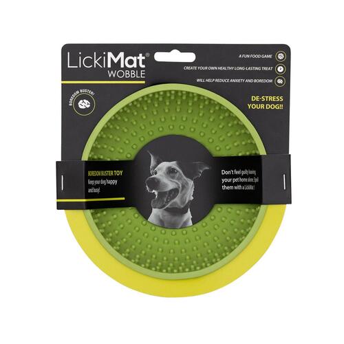 Hund Feeder Lickimat Grøn Gummi Moderne 600 ml