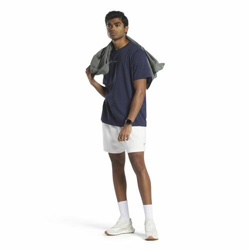 Kortærmet T-shirt til Mænd Reebok GS Tailgate Team Mørkeblå XL