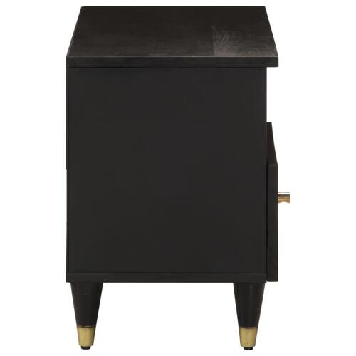 Tv-bord 80x33x46 cm massivt mangotræ