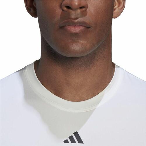 Kortærmet T-shirt til Mænd Adidas Techfit Training M