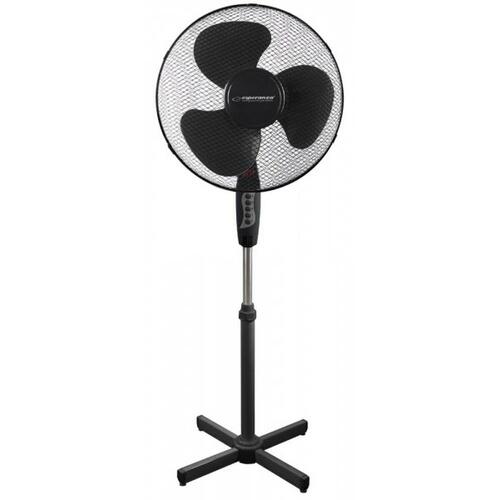 Fritstående ventilator Esperanza EHF001KK Sort 50 W