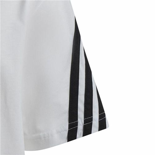 Børne Kortærmet T-shirt Adidas Spider-Man Hvid 7-8 år