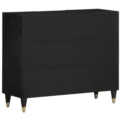 Skab 90x33x75 cm massivt mangotræ