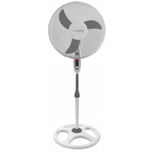 Fritstående ventilator Esperanza EHF002WE Hvid Grå 50 W