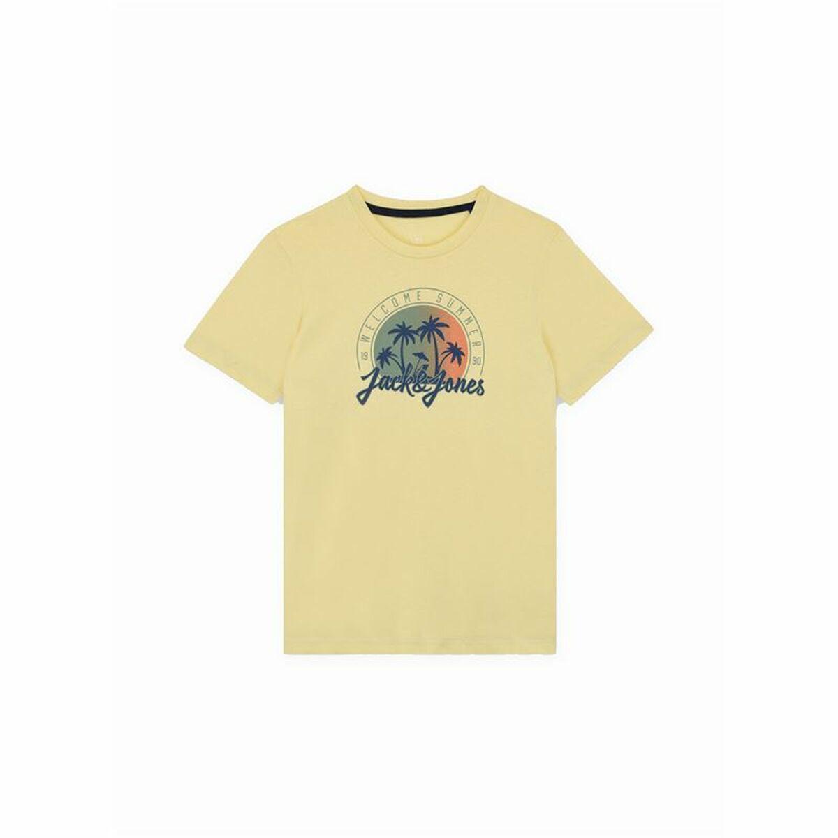Jack & Jones Jjsummer Smu Vibe T-shirt til drenge, gul - 16 år