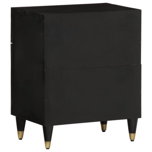 Sengebord 50x33x60 cm massivt mangotræ