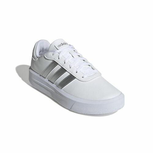 Kvinde Casual Sneakers Adidas Court Platform Hvid 39 1/3