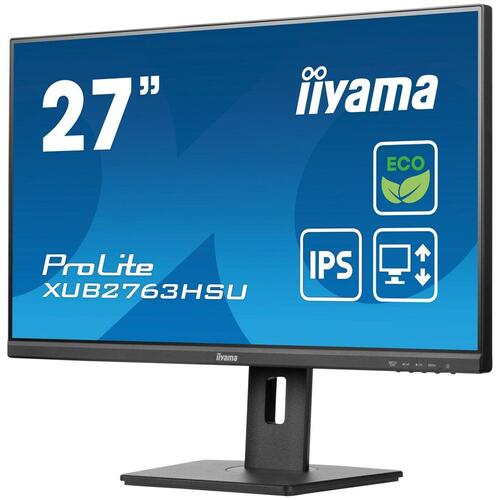 Gaming skærm Iiyama XUB2763HSU-B1 Full HD 27" 100 Hz