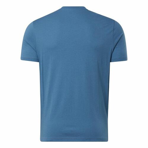 Kortærmet T-shirt til Mænd Reebok GS Rec Center Blå M