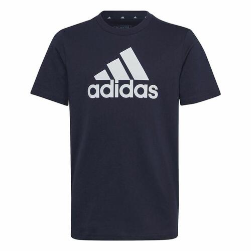 Børne Kortærmet T-shirt Adidas Sort 9-10 år