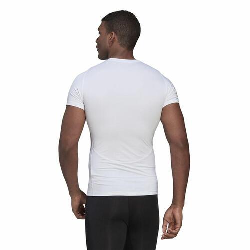 Kortærmet T-shirt til Mænd Adidas Techfit Training XL