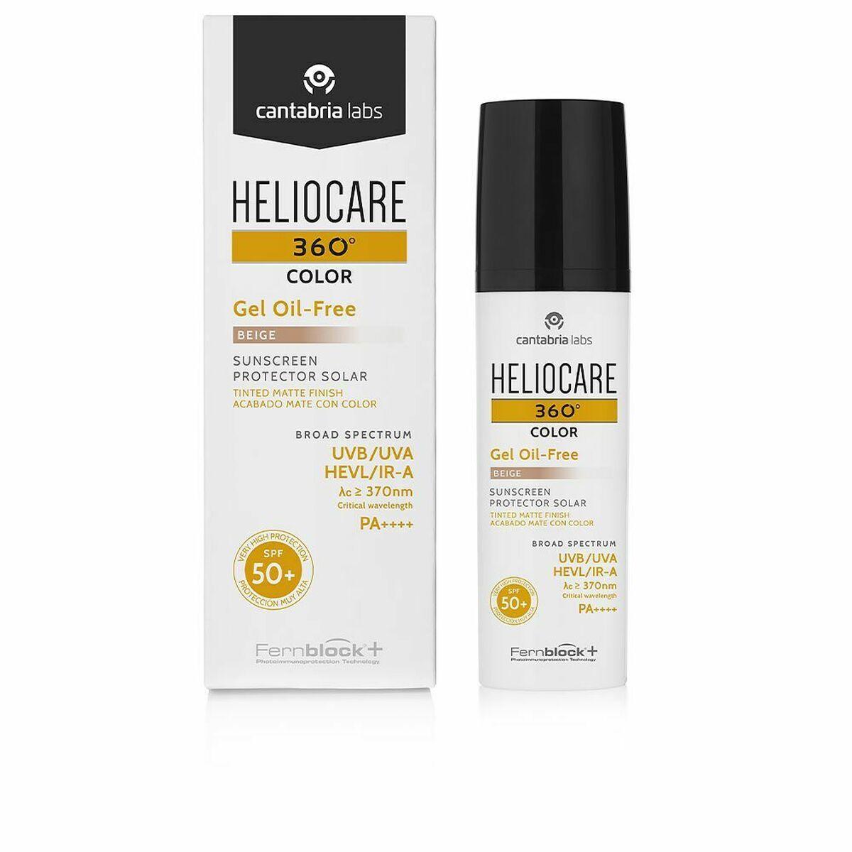Heliocare Solbeskyttelse med farve SPF 50+ Bronzer, 50 ml - Beige