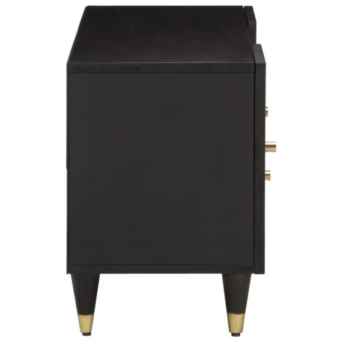 Tv-bord 105x33x46cm massivt mangotræ