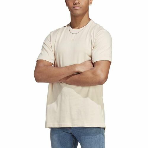 Kortærmet T-shirt til Mænd Adidas All Szn Beige XL