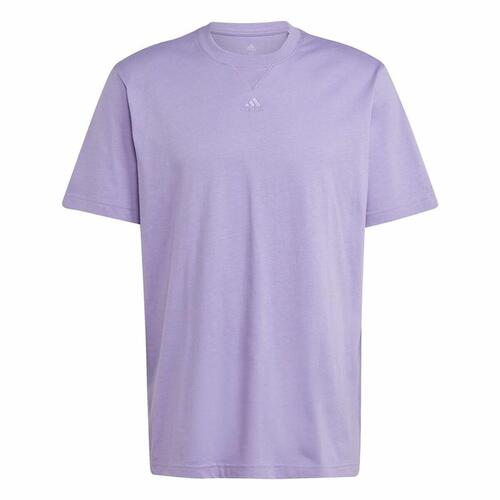 Kortærmet T-shirt til Mænd Adidas All Szn Lilla L