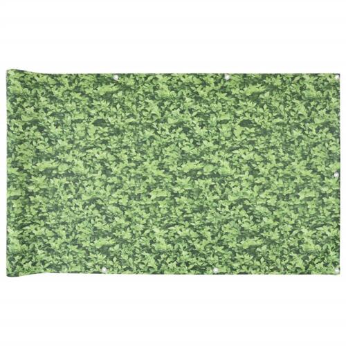 Altanafskærmning 600x90 cm PVC plantedesign grøn