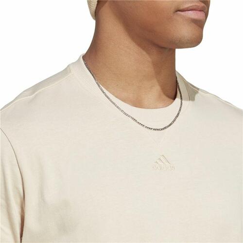 Kortærmet T-shirt til Mænd Adidas All Szn Beige XL