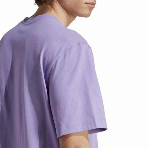 Kortærmet T-shirt til Mænd Adidas All Szn Lilla L