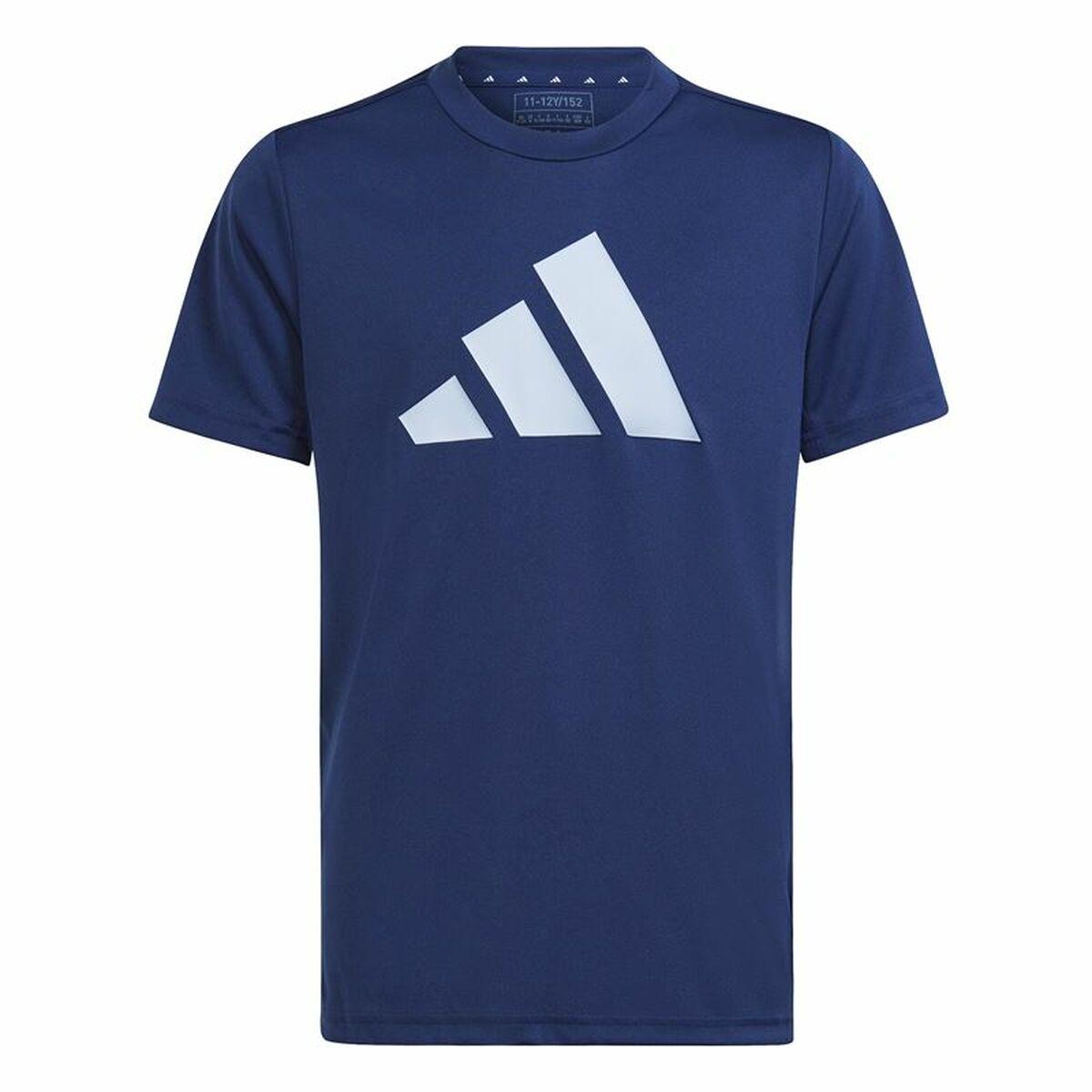 Børne Kortærmet T-shirt Adidas Icons 11-12 år