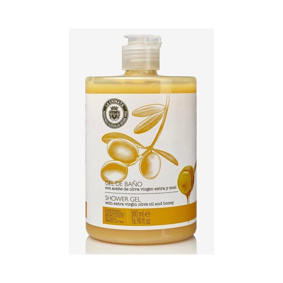 Shower gel La Chinata Honey & Extra Virgin Olive Oil 500 ml