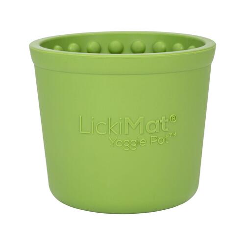 Hund Feeder Lickimat Grøn Gummi