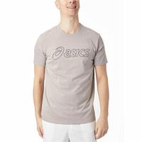 Kortærmet T-shirt til Mænd Asics Logo XL