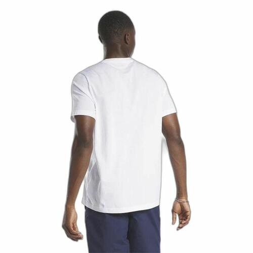 Kortærmet T-shirt til Mænd Reebok Graphic Series Hvid XL