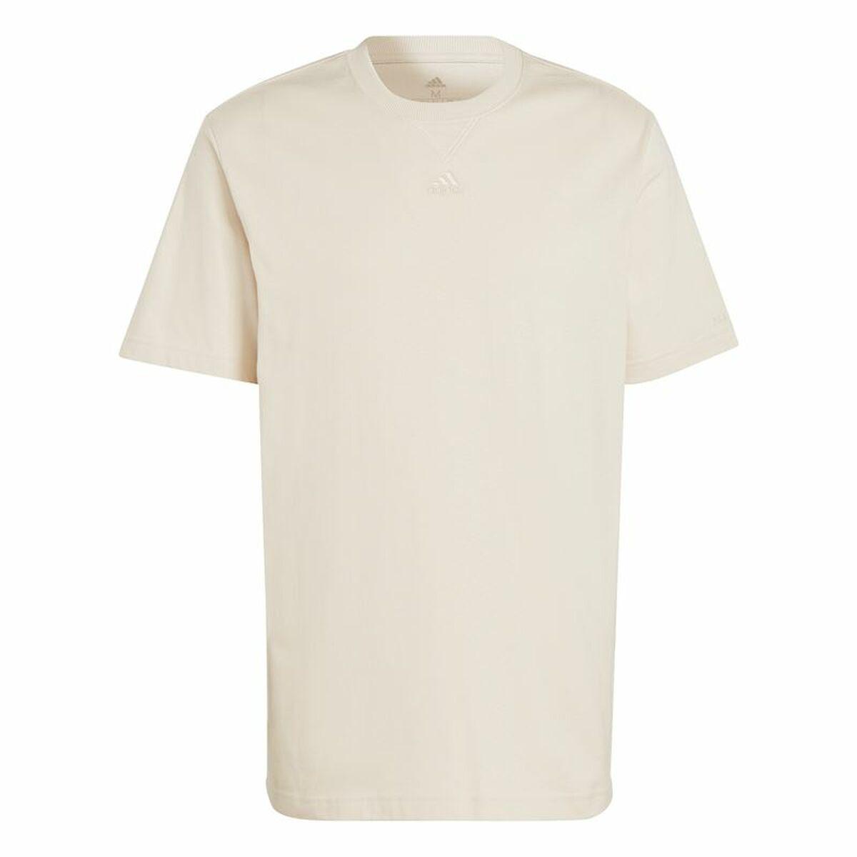 Kortærmet T-shirt til Mænd Adidas All Szn Beige M