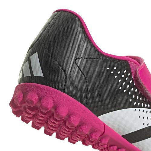 Indendørs fodboldstøvler til børn Adidas Predator Accuracy.4 Sort Fuchsia Unisex 38 2/3